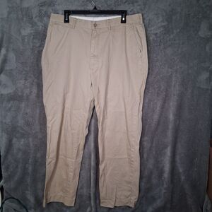 Vintage Polo Ralph Lauren Pants Mens 36x30 Cream Brown Inseam 29